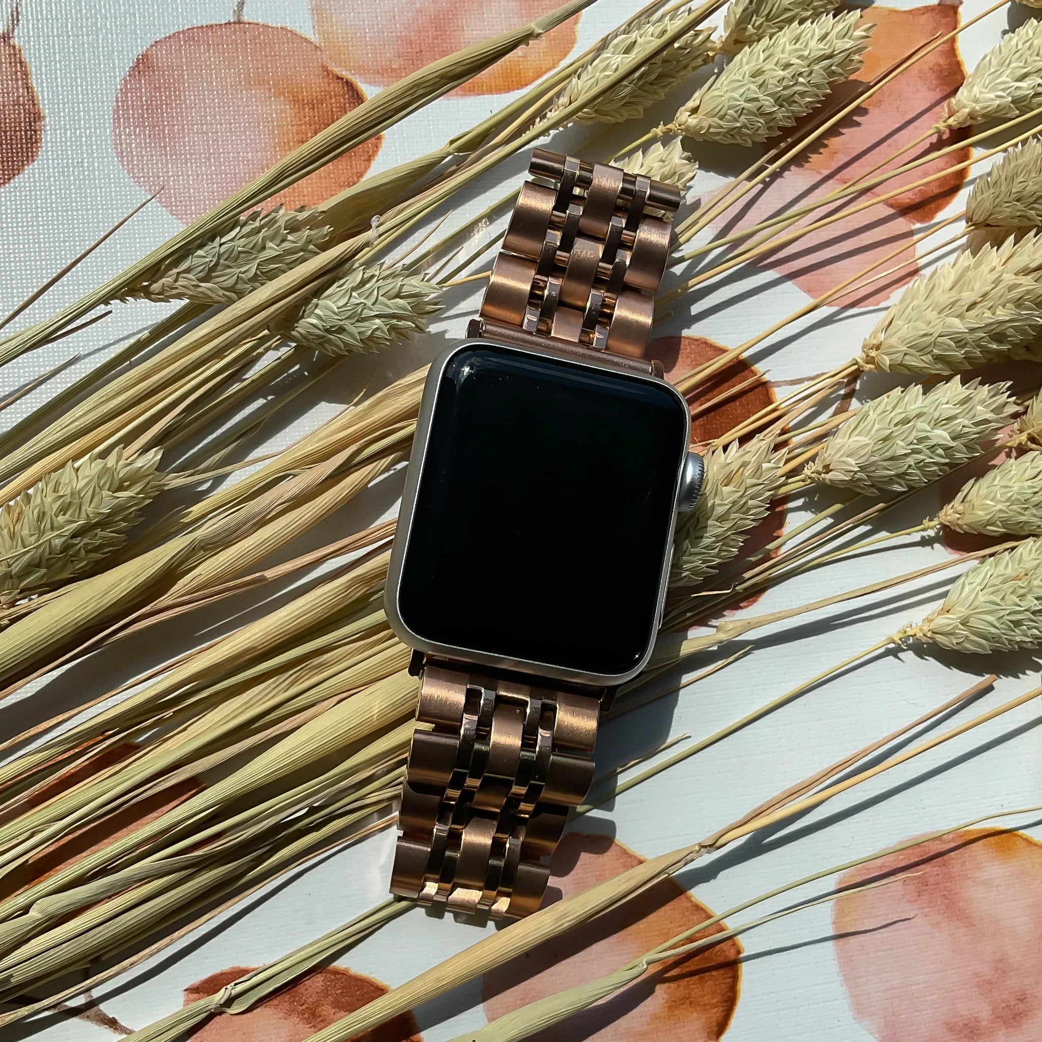 Bracelet maillons chic Apple Watch - acier
