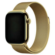 Bracelet Apple Watch Fiore - milanais - or
