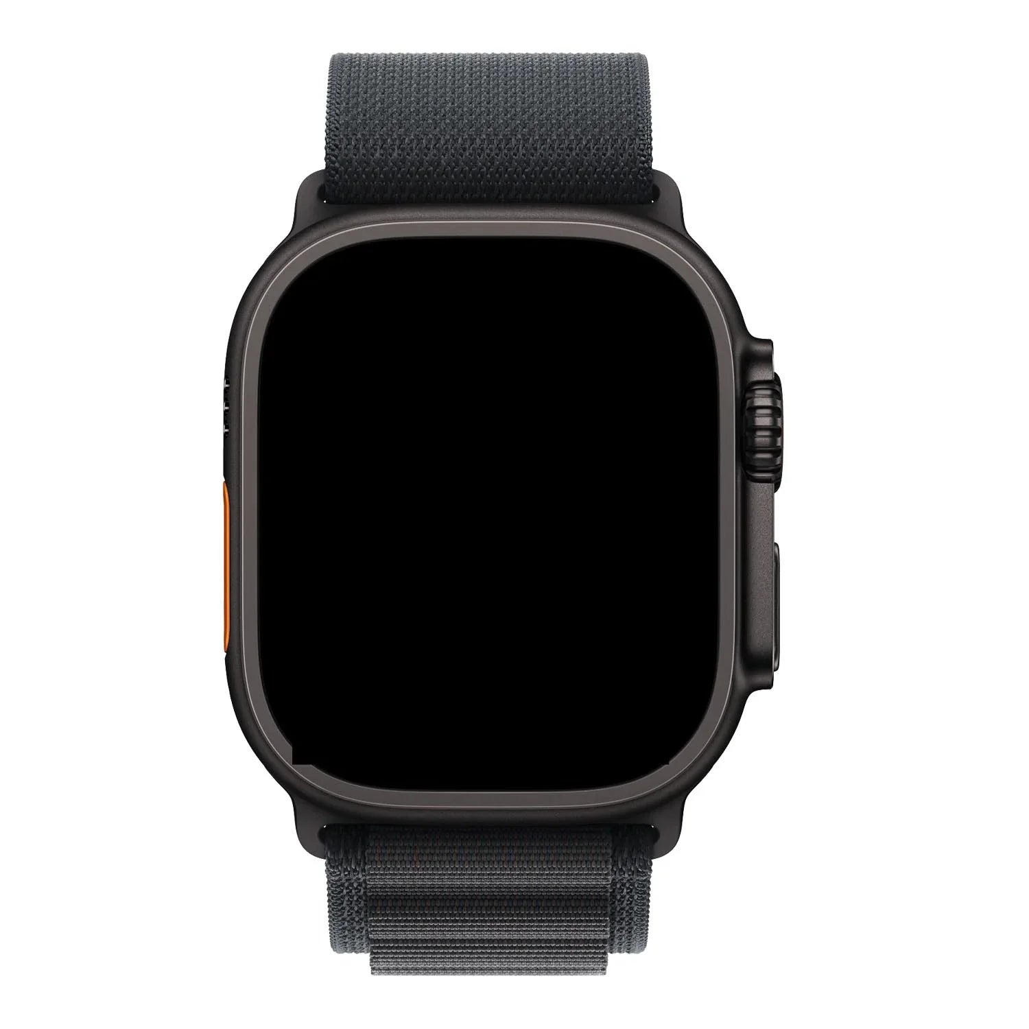 Bracelet Apple Watch Alpine - nylon - noir - noir