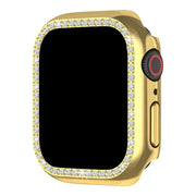 Boîtier Apple Watch en diamant - or