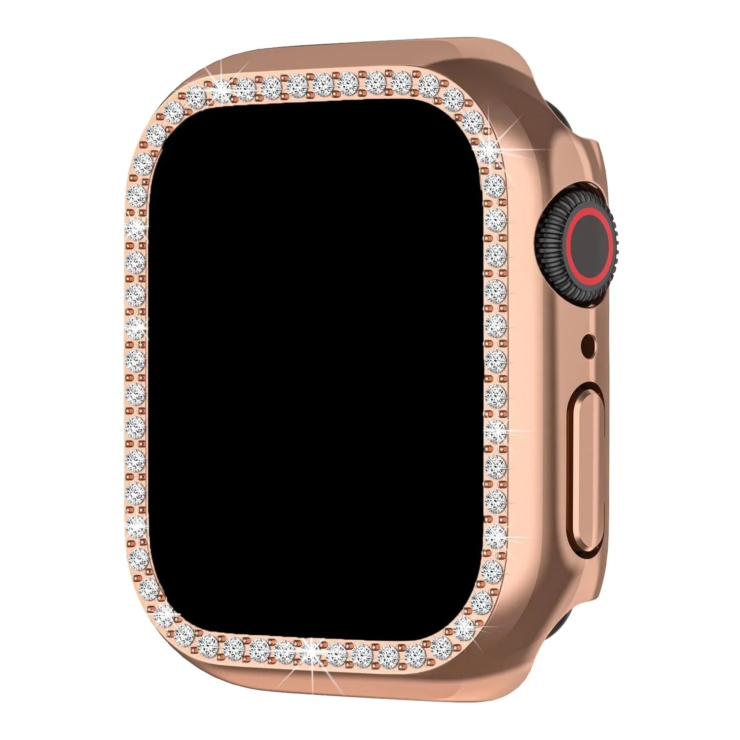 Boîtier Apple Watch Diamond - or rose