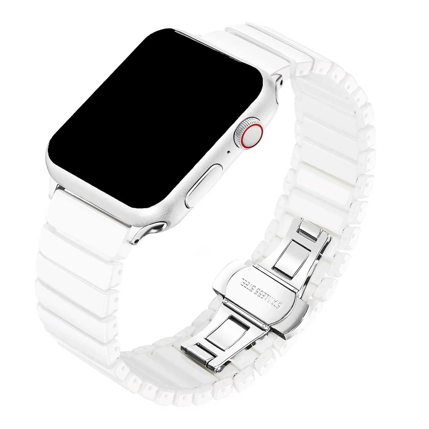 Bracelet Lumora pour Apple Watch - céramique - blanc