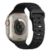 Bracelet Apple Watch Raveo - silicone - noir