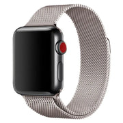 Bracelet Apple Watch Fiore - milanais - lumière stellaire