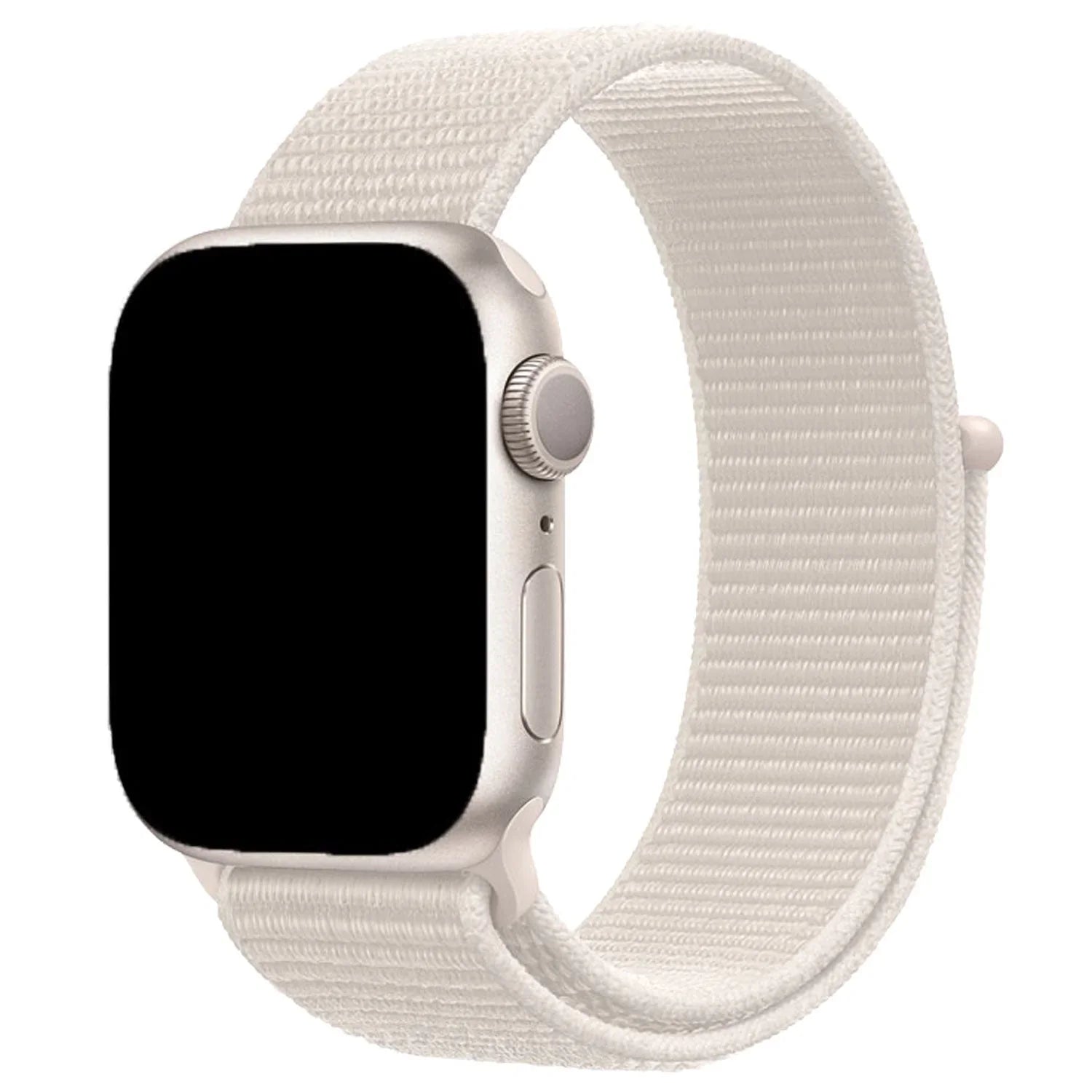 Bracelet Apple Watch Flyne - tissé - nylon - lumière stellaire