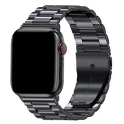 Bracelet Apple Watch Rivaro - acier - noir