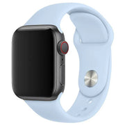Bracelet Apple Watch Savro - silicone - bleu ciel