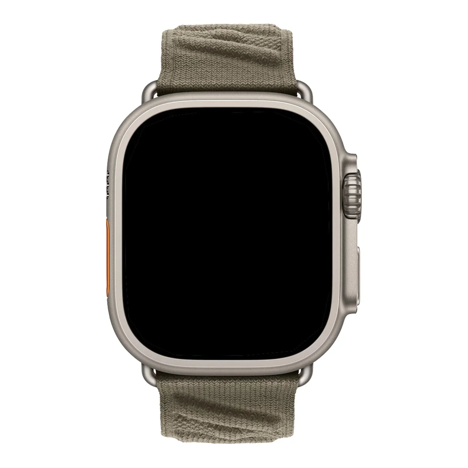 Bracelet pour Apple Watch Averro - nylon - gris titane