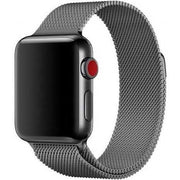Bracelet Apple Watch Solaro - milanais - gris sidéral