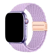Bracelet Apple Watch Zyra - nylon - lilas