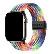 Bracelet Apple Watch Zyra - nylon - arc-en-ciel