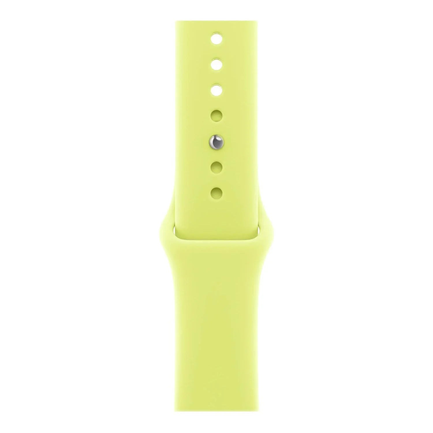 Bracelet Apple Watch Ovaro - silicone - Jaune néon