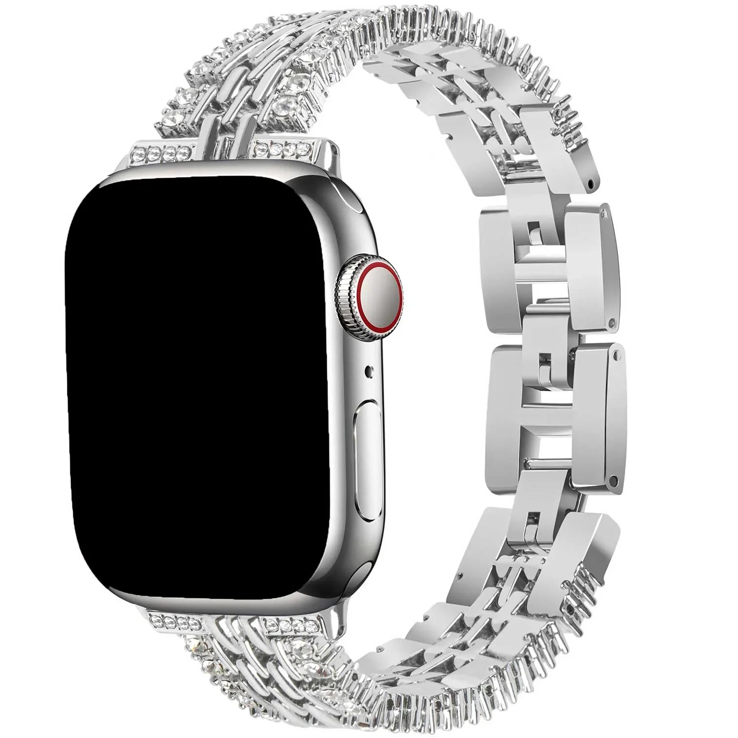 Bracelet Apple Watch Eline - acier - argent