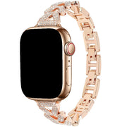 Bracelet Apple Watch Faye - acier - or rose