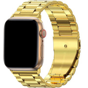 Apple Watch bandje Rivaro - staal - goud