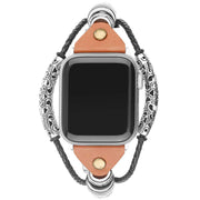Bracelet Apple Watch - cuir - bijou robuste
