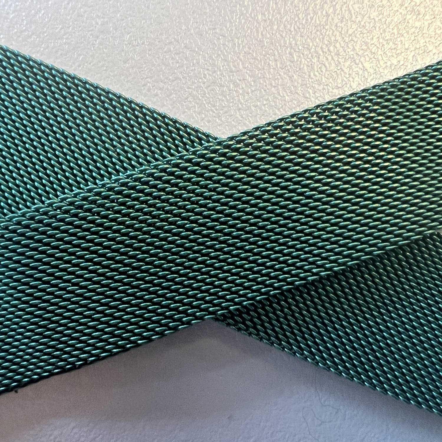Bracelet Apple Watch Solaro - milanais - vert foncé