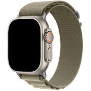 Bracelet Apple Watch Alpine - nylon - olive