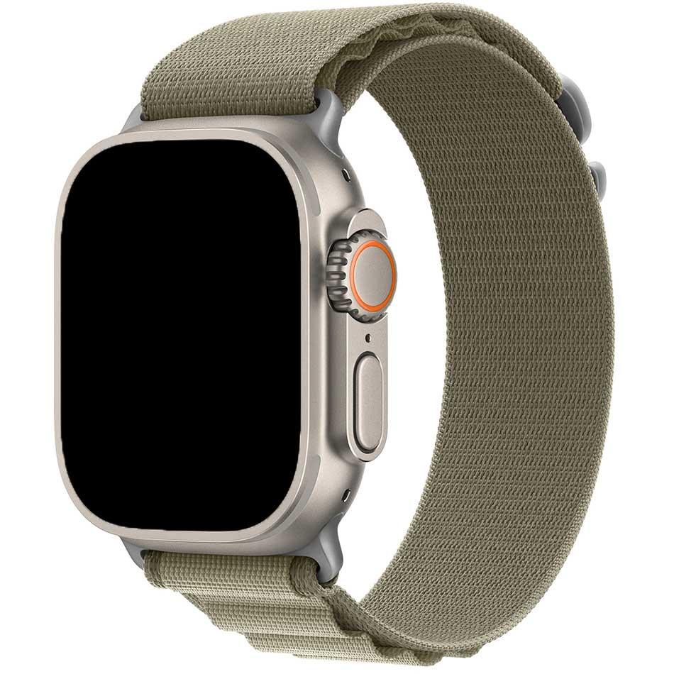 Bracelet Apple Watch Alpine - nylon - olive