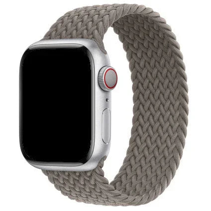 Bracelet Apple Watch Onyx - tressé - solo - nylon - argile