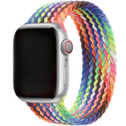Bracelet Apple Watch Onyx - tressé - solo - nylon - édition Pride 2024