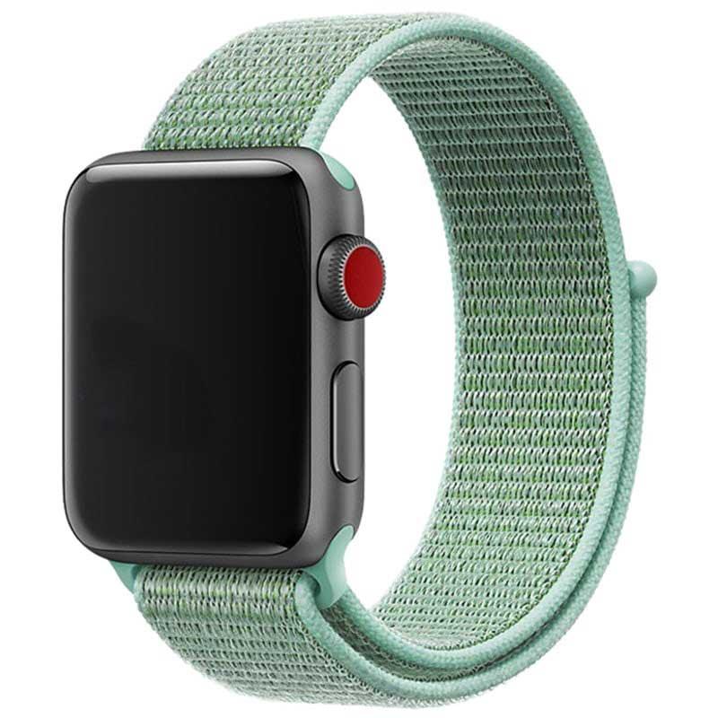 Bracelet Apple Watch Osvo - tissé - nylon - vert