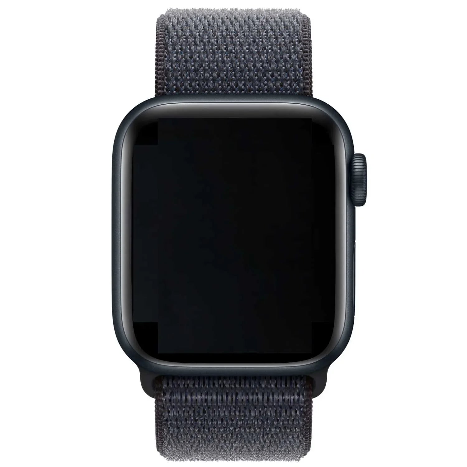 Bracelet Apple Watch Flyne - tissé - nylon - encre