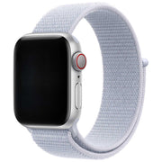 Bracelet pour Apple Watch Flyne - tissé - nylon - bleu matinal