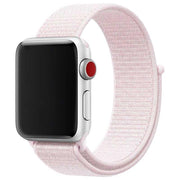 Bracelet Apple Watch Osvo - tissé - nylon - rose clair