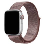 Bracelet Apple Watch Osvo - tressé - nylon - mauve fumé