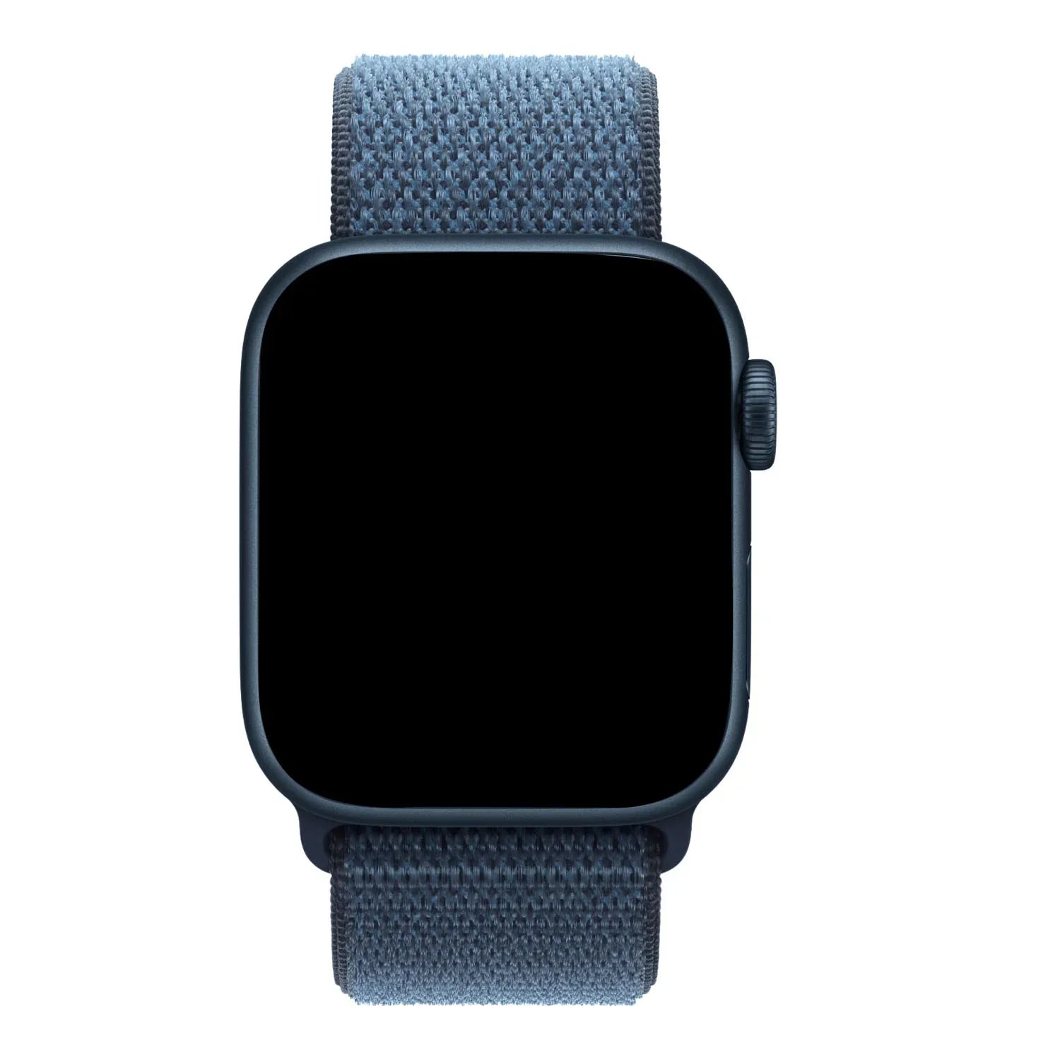 Bracelet Apple Watch Flyne - tissé - nylon - Bleu ancre
