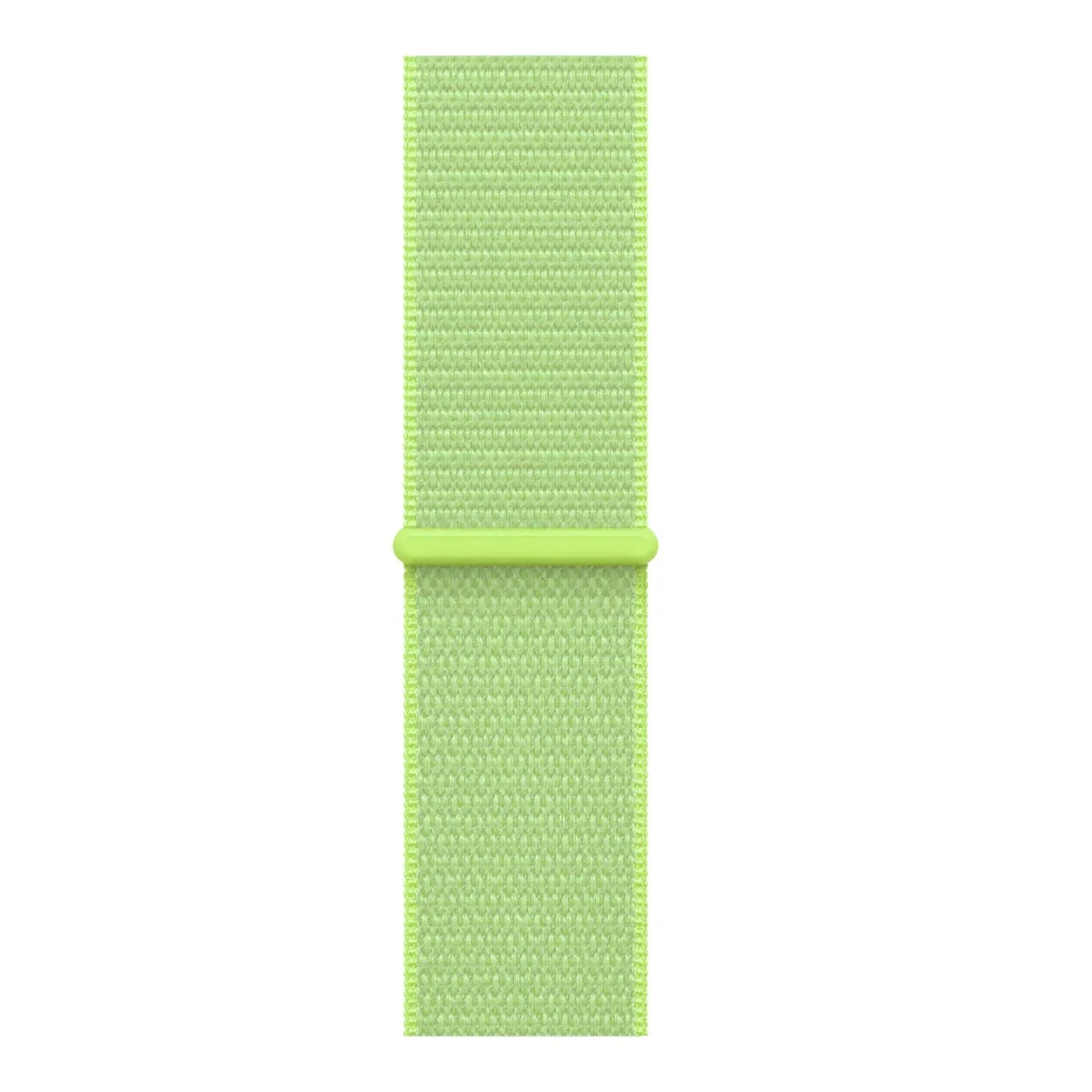 Bracelet Apple Watch Flyne - tissé - nylon - jaune fluo