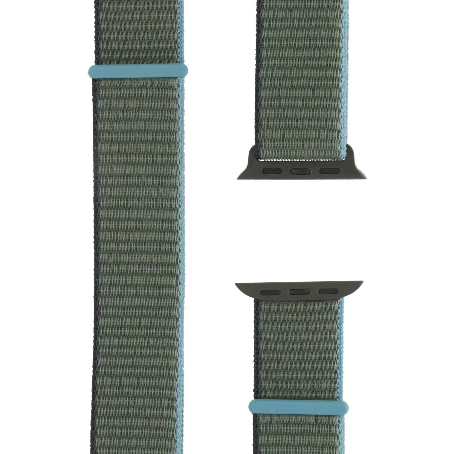 Bracelet Apple Watch - tissé - nylon - vert inverness