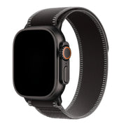 Apple Watch bracelet Trail - nylon - anthracite - noir