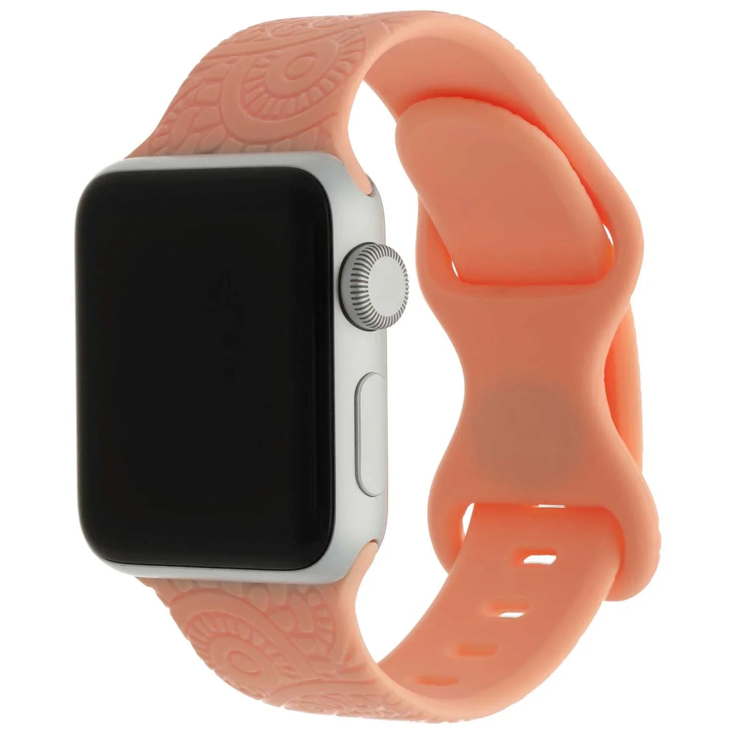 Bracelet Apple Watch Ibiza - silicone - orange