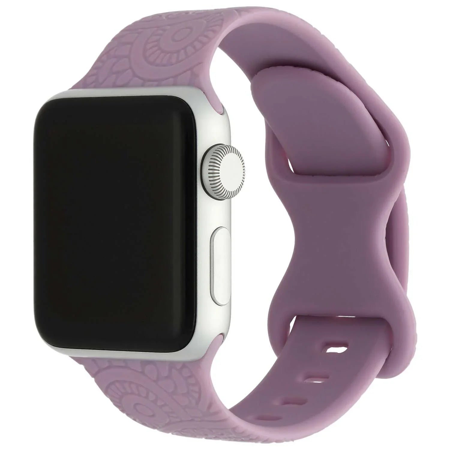 Bracelet Apple Watch Ibiza - silicone - violet