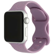 Bracelet Apple Watch Ibiza - silicone - violet
