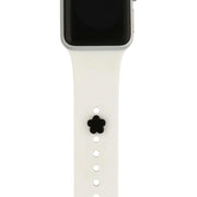 Bijou Apple Watch - fleur noire