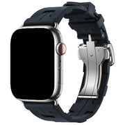 Bracelet Apple Watch kilim - silicone - minuit