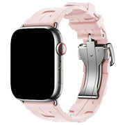 Apple Watch bandje kilim - siliconen - roze