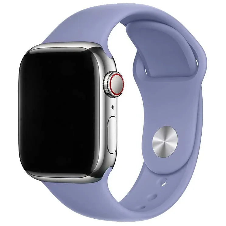 Bracelet Apple Watch - silicone - lavande anglaise