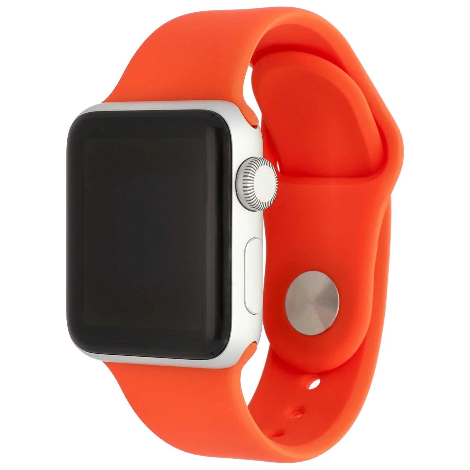 Bracelet pour Apple Watch Vyon - silicone - abricot