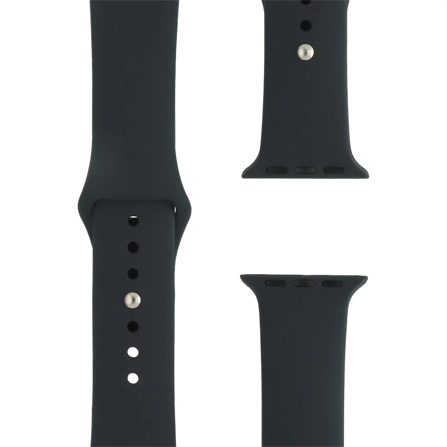Bracelet Apple Watch - silicone - bleu minuit