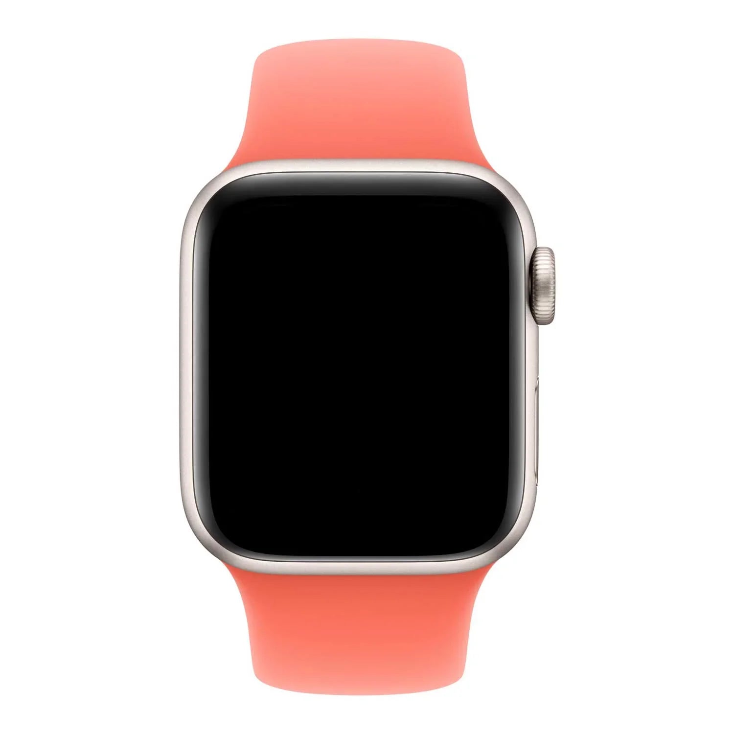 Bracelet Apple Watch Ovaro - silicone - mandarine