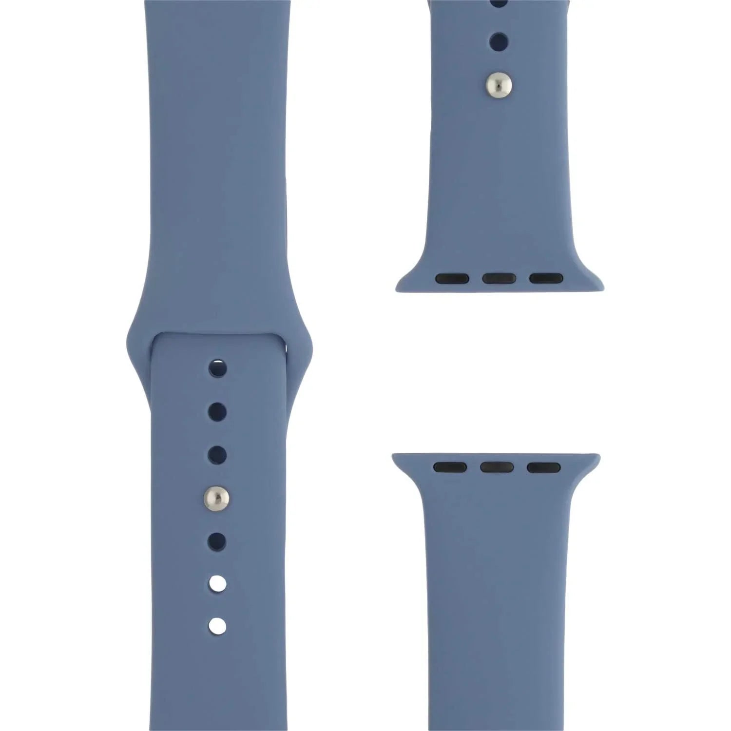 Bracelet Apple Watch Vyon - silicone - bleu hivernal
