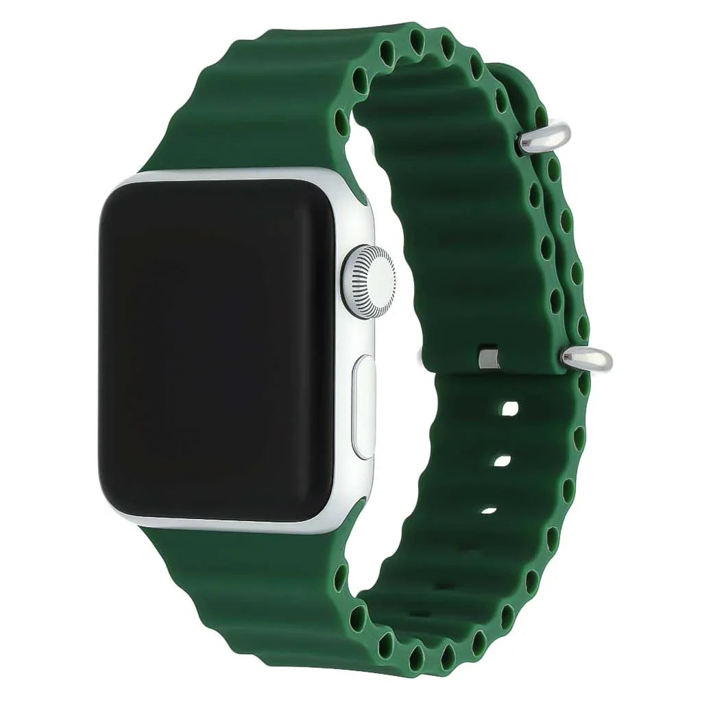 Bracelet Apple Watch Ocean - silicone - trèfle