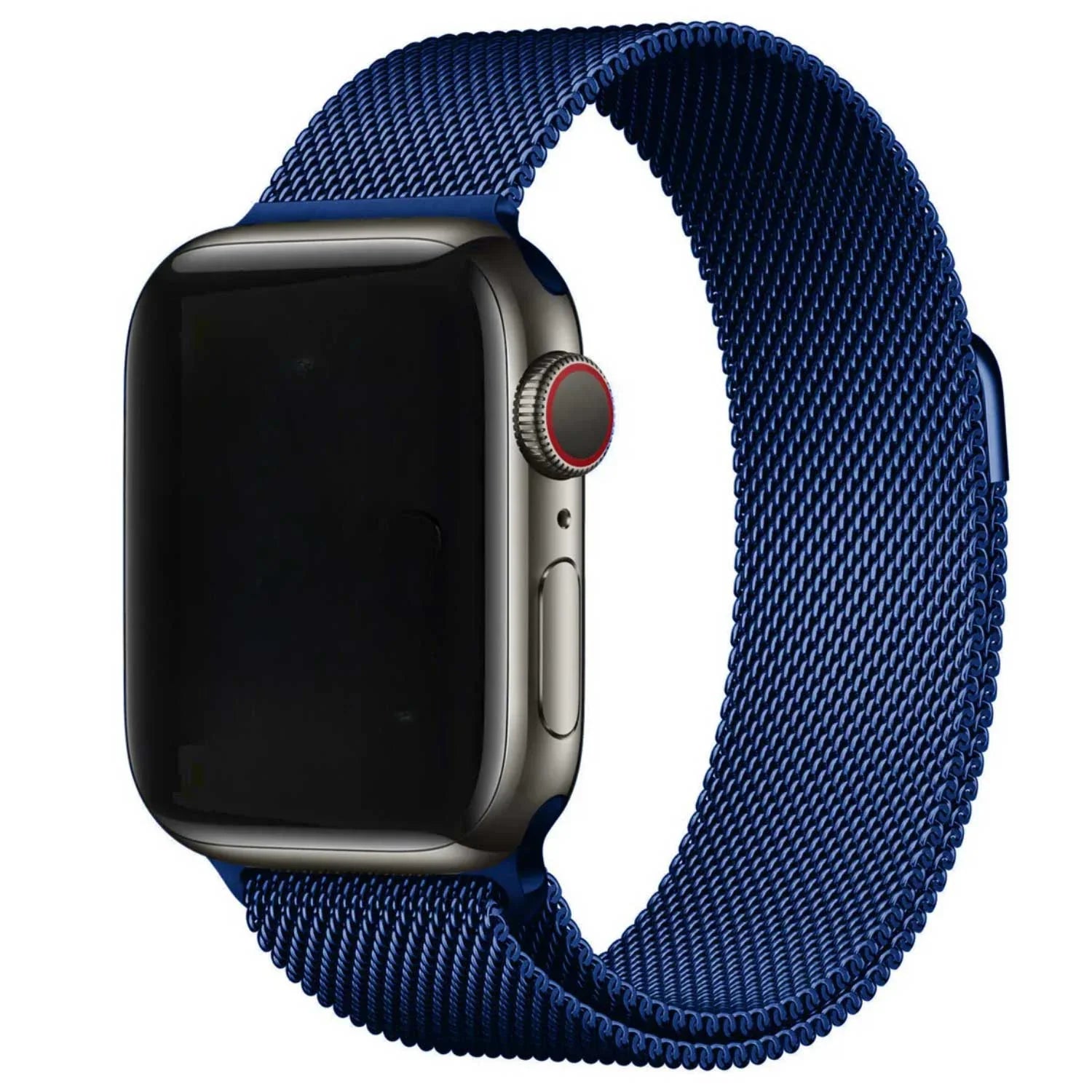 Bracelet Apple Watch Fiore - milanais - bleu