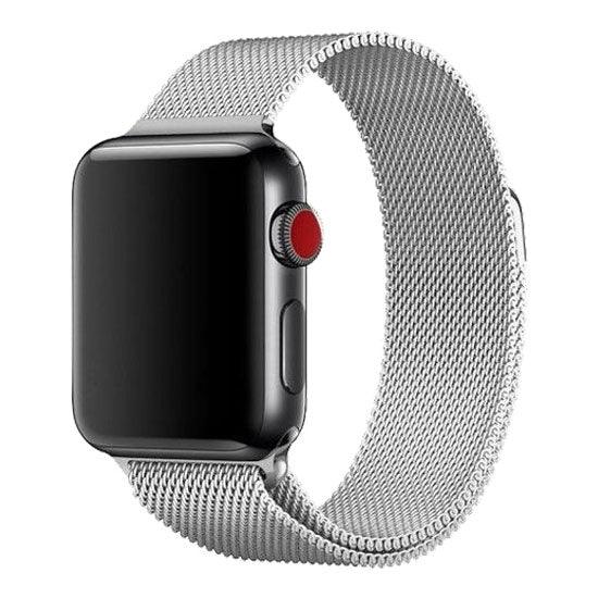 Bracelet Apple Watch Fiore - milanais - argent