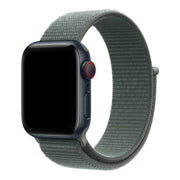 Bracelet Apple Watch Flyne - tissé - nylon - vert sauge