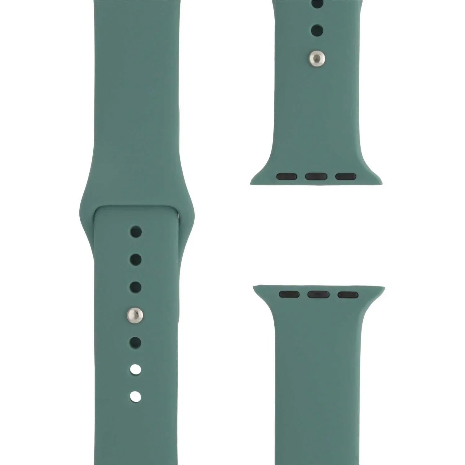 Bracelet pour Apple Watch Savro - silicone - vert pin